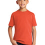 Port & Company Youth Core Short Sleeve Crewneck T-Shirt - Orange