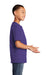 Port & Company PC54Y Youth Core Short Sleeve Crewneck T-Shirt Purple Side