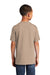 Port & Company PC54Y Youth Core Short Sleeve Crewneck T-Shirt Sand Brown Back
