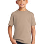 Port & Company Youth Core Short Sleeve Crewneck T-Shirt - Sand