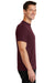 Port & Company PC55 Mens Core Short Sleeve Crewneck T-Shirt Maroon Side
