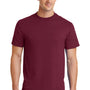 Port & Company Mens Core Short Sleeve Crewneck T-Shirt - Cardinal Red