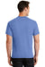 Port & Company PC55 Mens Core Short Sleeve Crewneck T-Shirt Carolina Blue Back