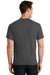 Port & Company PC55 Mens Core Short Sleeve Crewneck T-Shirt Charcoal Grey Back