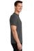 Port & Company PC55 Mens Core Short Sleeve Crewneck T-Shirt Heather Dark Grey Side