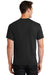Port & Company PC55 Mens Core Short Sleeve Crewneck T-Shirt Black Back
