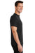 Port & Company PC55 Mens Core Short Sleeve Crewneck T-Shirt Black Side