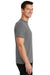 Port & Company PC55 Mens Core Short Sleeve Crewneck T-Shirt Medium Grey Side