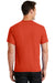 Port & Company PC55 Mens Core Short Sleeve Crewneck T-Shirt Orange Back
