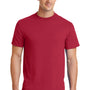 Port & Company Mens Core Short Sleeve Crewneck T-Shirt - Red