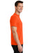 Port & Company PC55 Mens Core Short Sleeve Crewneck T-Shirt Safety Orange Side
