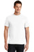 Port & Company PC55 Mens Core Short Sleeve Crewneck T-Shirt White Front
