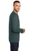 Port & Company PC55LS Mens Core Long Sleeve Crewneck T-Shirt Dark Green Side