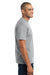 Port & Company PC55P Mens Core Short Sleeve Crewneck T-Shirt w/ Pocket Heather Grey Side