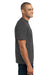 Port & Company PC55P Mens Core Short Sleeve Crewneck T-Shirt w/ Pocket Charcoal Grey Side