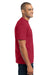 Port & Company PC55P Mens Core Short Sleeve Crewneck T-Shirt w/ Pocket Red Side