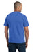Port & Company PC55P Mens Core Short Sleeve Crewneck T-Shirt w/ Pocket Royal Blue Back