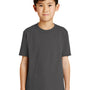 Port & Company Youth Core Short Sleeve Crewneck T-Shirt - Charcoal Grey