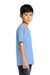 Port & Company PC55Y Youth Core Short Sleeve Crewneck T-Shirt Light Blue Side