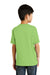 Port & Company PC55Y Youth Core Short Sleeve Crewneck T-Shirt Lime Green Back