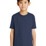 Port & Company Youth Core Short Sleeve Crewneck T-Shirt - Navy Blue