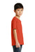 Port & Company PC55Y Youth Core Short Sleeve Crewneck T-Shirt Orange Side