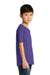 Port & Company PC55Y Youth Core Short Sleeve Crewneck T-Shirt Purple Side
