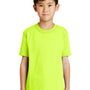 Port & Company Youth Core Short Sleeve Crewneck T-Shirt - Safety Green