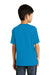 Port & Company PC55Y Youth Core Short Sleeve Crewneck T-Shirt Sapphire Blue Back