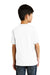 Port & Company PC55Y Youth Core Short Sleeve Crewneck T-Shirt White Back