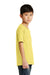 Port & Company PC55Y Youth Core Short Sleeve Crewneck T-Shirt Yellow Side