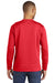Port & Company PC590 Mens Dry Zone Performance Moisture Wicking Fleece Crewneck Sweatshirt Red Back