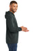 Port & Company PC590H Mens Dry Zone Performance Moisture Wicking Fleece Hooded Sweatshirt Hoodie Black Side