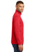Port & Company PC590Q Mens Dry Zone Performance Moisture Wicking Fleece 1/4 Zip Sweatshirt Red Side