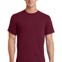 Port & Company Mens Essential Short Sleeve Crewneck T-Shirt - Cardinal Red