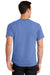 Port & Company PC61 Mens Essential Short Sleeve Crewneck T-Shirt Carolina Blue Back