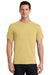 Port & Company PC61 Mens Essential Short Sleeve Crewneck T-Shirt Daffodil Yellow Front