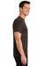 Port & Company PC61 Mens Essential Short Sleeve Crewneck T-Shirt Chocolate Brown Side
