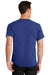 Port & Company PC61 Mens Essential Short Sleeve Crewneck T-Shirt Deep Marine Blue Back