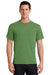 Port & Company PC61 Mens Essential Short Sleeve Crewneck T-Shirt Dill Green Front