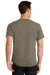 Port & Company PC61 Mens Essential Short Sleeve Crewneck T-Shirt Dusty Brown Back