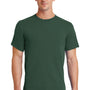 Port & Company Mens Essential Short Sleeve Crewneck T-Shirt - Forest Green