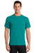 Port & Company PC61 Mens Essential Short Sleeve Crewneck T-Shirt Jade Green Front