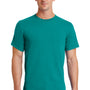Port & Company Mens Essential Short Sleeve Crewneck T-Shirt - Jade Green