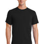 Port & Company Mens Essential Short Sleeve Crewneck T-Shirt - Jet Black