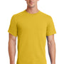 Port & Company Mens Essential Short Sleeve Crewneck T-Shirt - Lemon Yellow