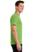 Port & Company PC61 Mens Essential Short Sleeve Crewneck T-Shirt Lime Green Side