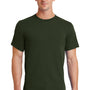 Port & Company Mens Essential Short Sleeve Crewneck T-Shirt - Olive Green
