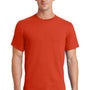 Port & Company Mens Essential Short Sleeve Crewneck T-Shirt - Orange