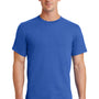 Port & Company Mens Essential Short Sleeve Crewneck T-Shirt - Royal Blue